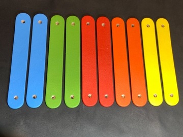 Кожаная мебельная ручка COLORISO RAL COLORS