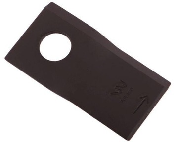 Nóż nożyk kosiarka lewy 90x48x4mm otwór 19 1448251 Krone WARYŃSKI 25sztuk