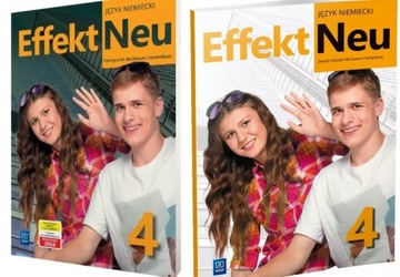 Effekt neu 4 Podręcznik + ćwiczenia WSIP 2024 PAKIET Język niemiecki