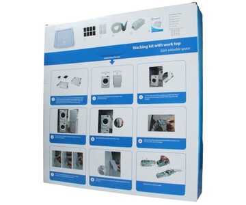 СОЕДИНИТЕЛЬ ПОЛКИ С ЯЩИКОМ ДЛЯ СТИРАЛЬНОЙ И СУШИЛЬНОЙ МАШИНЫ BEKO