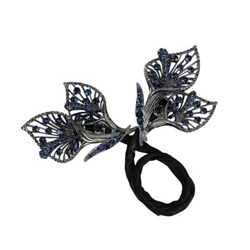 Hair Bun Tool Hairstyle Shaper Effortlessly Fashion Elegant for Thin Blue