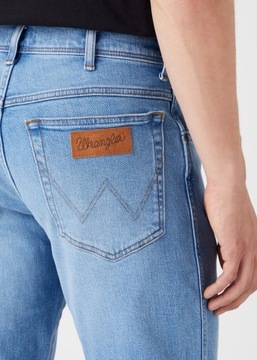 WRANGLER TEXAS SLIM MĘSKIE SPODNIE JEANSY W33 L32