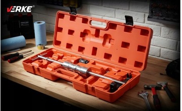 ŚCIĄGACZ BEZWŁADNOŚCIOWY DO PIAST WTRYSKIWACZY MŁOTEK ZESTAW WALIZKA VERKE