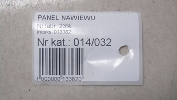 MASTER MOVANO III PANEL KLIMATIZACE 275100013R 14-