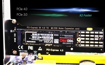 Адаптер M.2 NVMe — PCIe 4.0 X4 для твердотельных накопителей M.2 NVMe 22110/2280/2260/2242/2230
