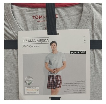 Piżama męska bawełniana 2 części *XL