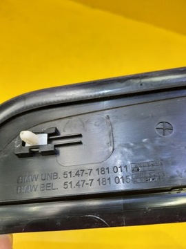 BMW 7 F01 F02 LIŠTA PRAHU KOMPLET VNITŘNÍ