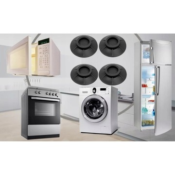 РЕЗИНОВЫЕ АНТИВИБРАЦИОННЫЕ ПОДУШКИ ДЛЯ СТИРАЛЬНОЙ МАШИНЫ 4 ШТ.