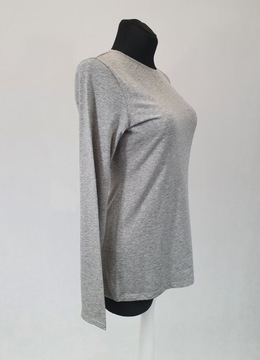 Bluza damska bluzka BENETTON basic szara M