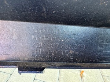 NÁRAZNÍK PŘEDNÍ VW TAIGO R LINE 2G7 2G7807221E