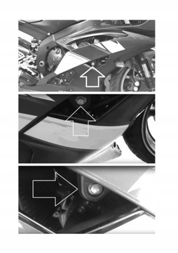 ROSA | Crash pady ramy dedykowane do YAMAHA YZF 600 R6 od 2006 do 2016