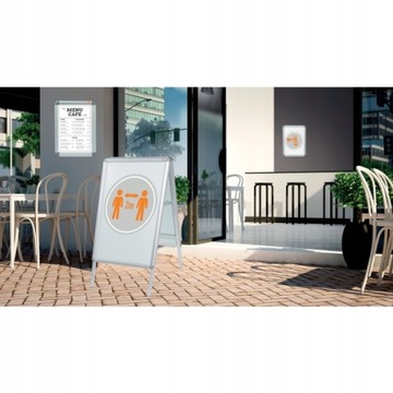 Рамка Алюминиевая рамка 50х70 см, на защелках OWZ