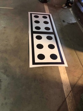 Коврик VAS 6350 + VAS 6430 для групповых камер VAG, калибровка камер WV Lane Assist