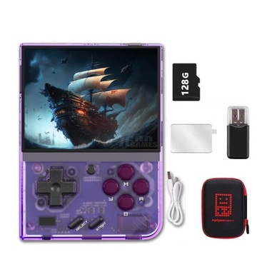 КОРПУС С 3,5-ДЮЙМОВОЙ ИГРОВОЙ КОНСОЛЬЮ IPS С TF-КАРТОЙ 128 ГБ И БОЛЕЕ 15 000 ИГР