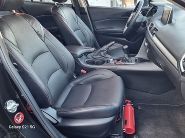Mazda 3 III Sedan 2.0 SKYACTIV-G 120KM 2014 Mazda 3 III 2.0 120KM nawigacja skóra ksenony alufelgi super stan gwarancja, zdjęcie 12