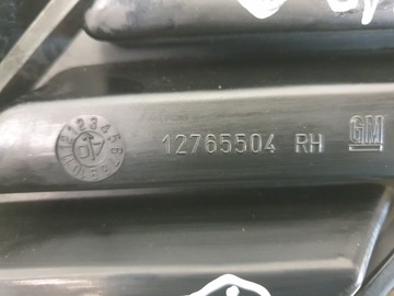SAAB 9-3 93 II FACELIFT MŘÍŽKA NÁRAZNÍKU PRAVÝ PŘEDNÍ