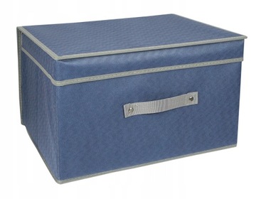 ORGANIZER POJEMNIK DO SZAFY 60x40x30 cm NIEBIESKI