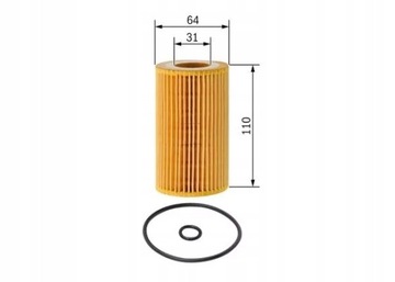BOSCH F026407112 FILTR OLEJE