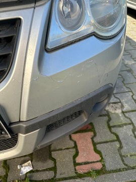 VW POLO IV LIFT 9N CROSS LA7W ПЕРЕДНИЙ БАМПЕР В КОМПЛЕКТЕ
