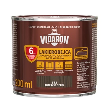 Vidaron Lakierobejca antracyt szary 0,2l