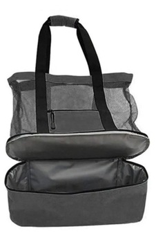 БОЛЬШАЯ ТЕРМОПЛЯЖНАЯ СУМКА Сумка-шоппер 2в1