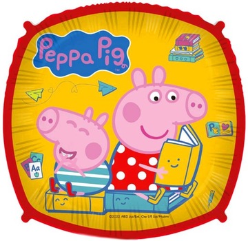 Balon foliowy urodziny Świnka Peppa 43 cm