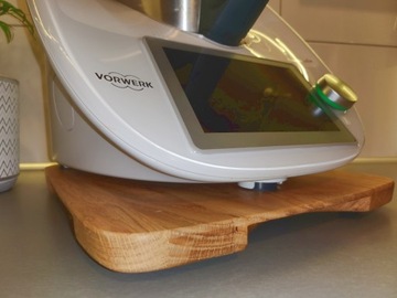Kalvaro Подставка для THERMOMIX TM5 TM6 ДУБ