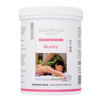 BALSAM DO MASAŻU KOSMETYCZNEGO Z OLEJEM ZE SŁODKICH MIGDAŁÓW BEAUTY 1000 ml
