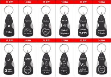 ПОДАРОК ​​НА ДЕНЬ ОТЦА - многофункциональный брелок + ГРАВИРОВКА