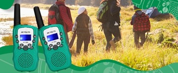 Krótkofalówki Retevis RT388 dla dzieci, latarka VOX, prezenty z zabawkami dla dzieci
