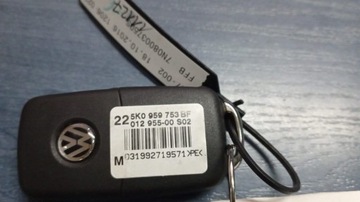 ДИСТАНЦИОННЫЙ КЛЮЧ 5K0959753BF VW SHARAN 7N0800375DS