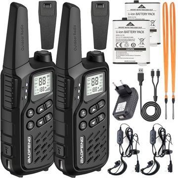 Krótkofalówka Baofeng BF-25E Black Twin