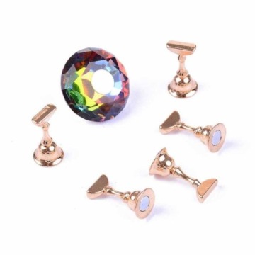 Магнитный держатель для кончиков ногтей Подставка для дисплея Crystal Diamond