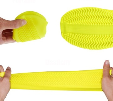 БЫХЛЫ НА ОБУВЬ СИЛИКОНОВЫЕ Водонепроницаемый, РЕЗИНЫ, размер L 40-44