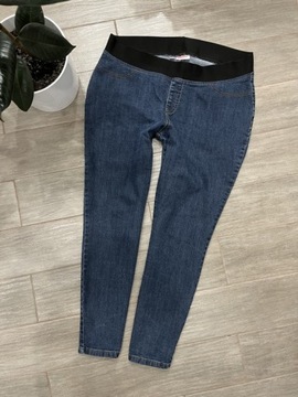 John Baner spodnie jeans rurki na gumie 50 48