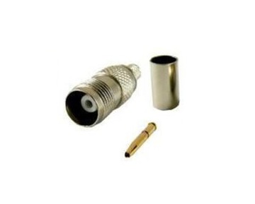 Złączka GNIAZDO TNC NA KABEL H-155 RF-240 NIKIEL