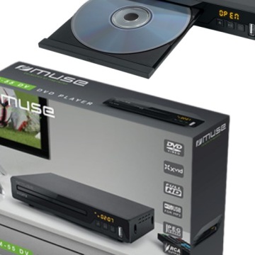 DVD-ПЛЕЕР FULL HD CD-R/RW MP3 RCA Xvid USB MUSE M-55 DV