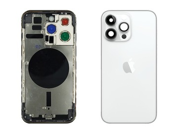iPhone 14 Pro Max Korpus Ramka Obudowa Tył Silver