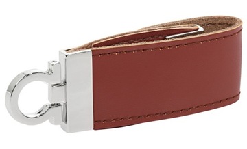 PENDRIVE REKLAMOWY USB z logo skórzany PDs-3 128GB Z GRAWEREM 10 SZT