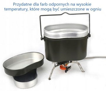 Ланч-бокс для пикника, алюминиевый, черный.