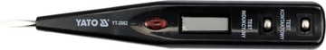 WSKAŹNIK NAPIĘCIA PRÓBNIK 12-250V LCD Z DIODA SZT YATO