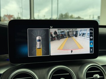 Mercedes Klasa C W205 Kombi Facelifting HYBRYDA 2.0 300 de 306KM 2021 Mercedes-Benz C 300 AMG Line Plug In / 1 właścicie, zdjęcie 35