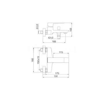 INVENA PAROS BATERIA WANNOWA CHROM 48h