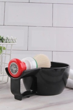 Miseczka do golenia profesjonalna czarna - Goodfellas