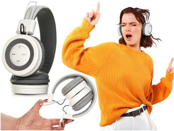 Słuchawki bluetooth na uszy do telefonu smartfona