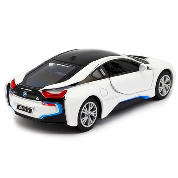МЕТАЛЛ АВТОМОБИЛЬ BMW i8 МЕТАЛЛИЧЕСКИЙ АВТОМОБИЛЬ МЕТАЛЛ МОДЕЛЬ KINSMART 1:36