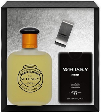 WHISKY ZESTAW TRZYELEMENTOWY 1970