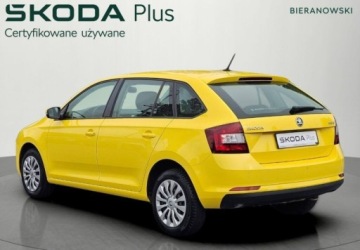 Skoda Rapid II Liftback Facelifting 1.6 TDI CR 115KM 2017 Skoda RAPID Po serwisie ASO - Klimatyzacja - Podlokietnik - Czujniki parko, zdjęcie 5