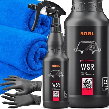 ADBL WSR WATER SPOT REMOVER 500ML DO USUWANIA TWARDEJ WODY KAMIENIA Z AUTA