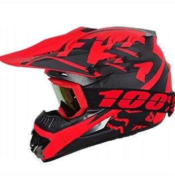 ДЕТСКИЙ КВАДРОЦИКЛНЫЙ ШЛЕМ ЭНДУРО С ОЧКАМИ